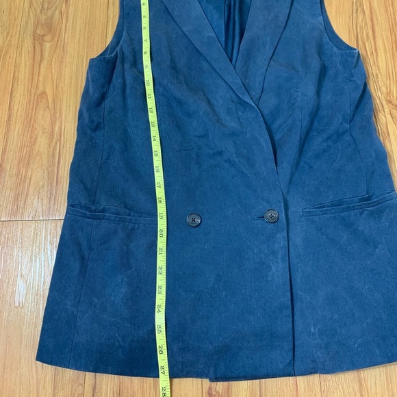 Aritzia Babaton Navy Blue Double Breasted Vest - Picture 7 of 12